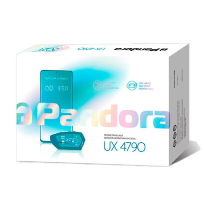 Установка автосигнализации Pandora UX 4790