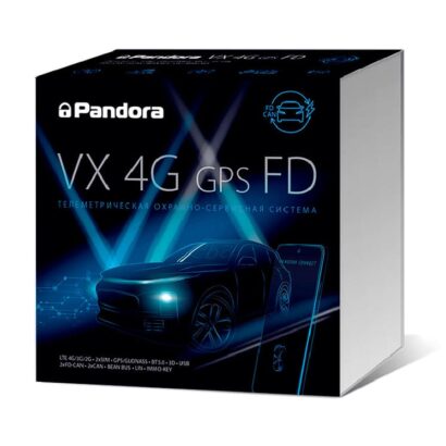 Установка автосигнализации Pandora VX 4G GPS FD
