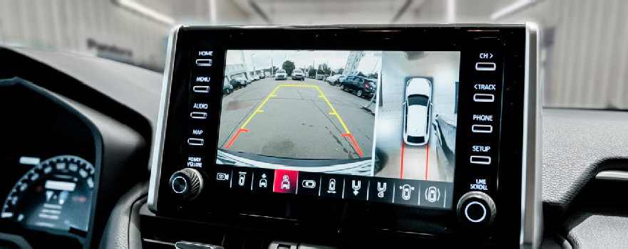 Система кругового обзора на автомобиль