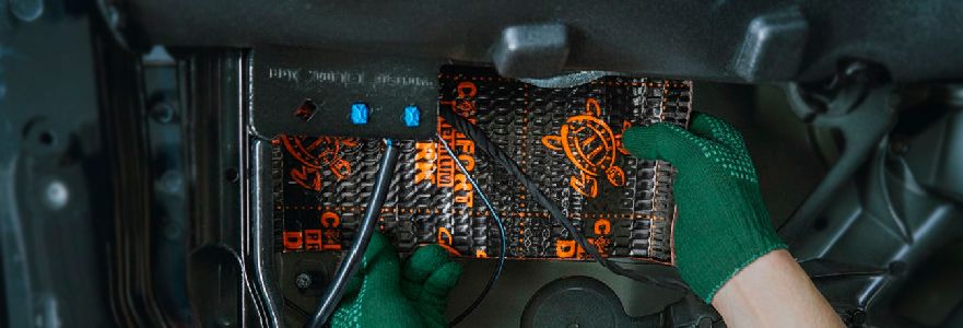 Профессиональная шумоизоляция автомобиля в Калининграде